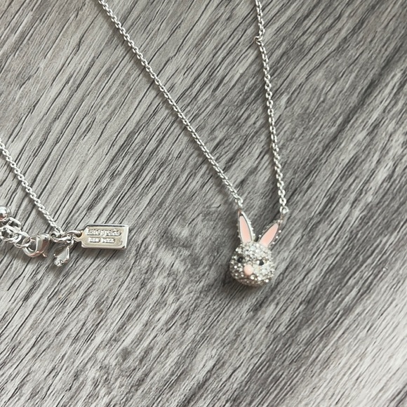 Kate spade bunny necklace